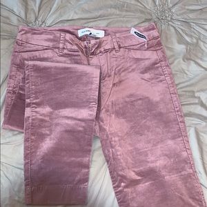 Old navy velvet pixie pants NWT